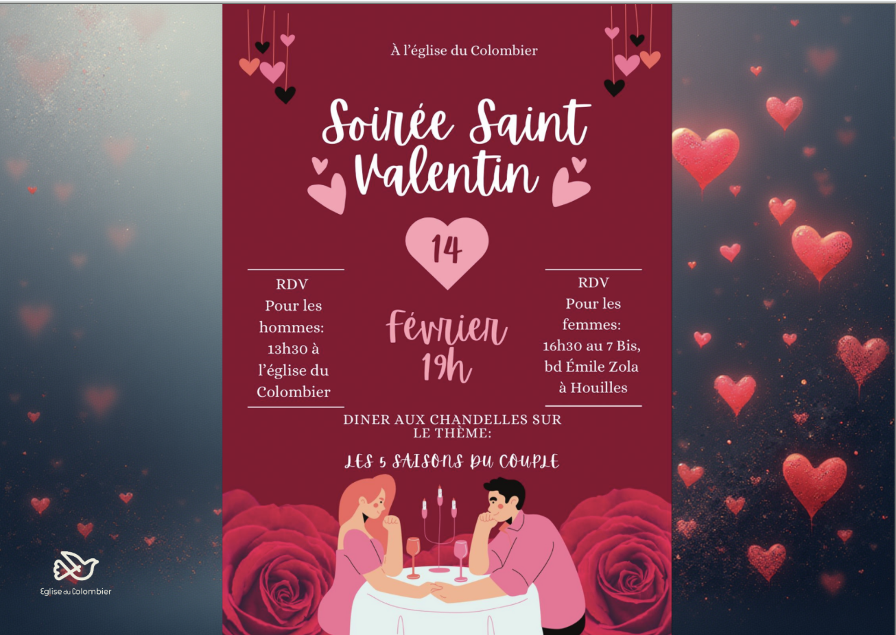 Soirée saint Valentin