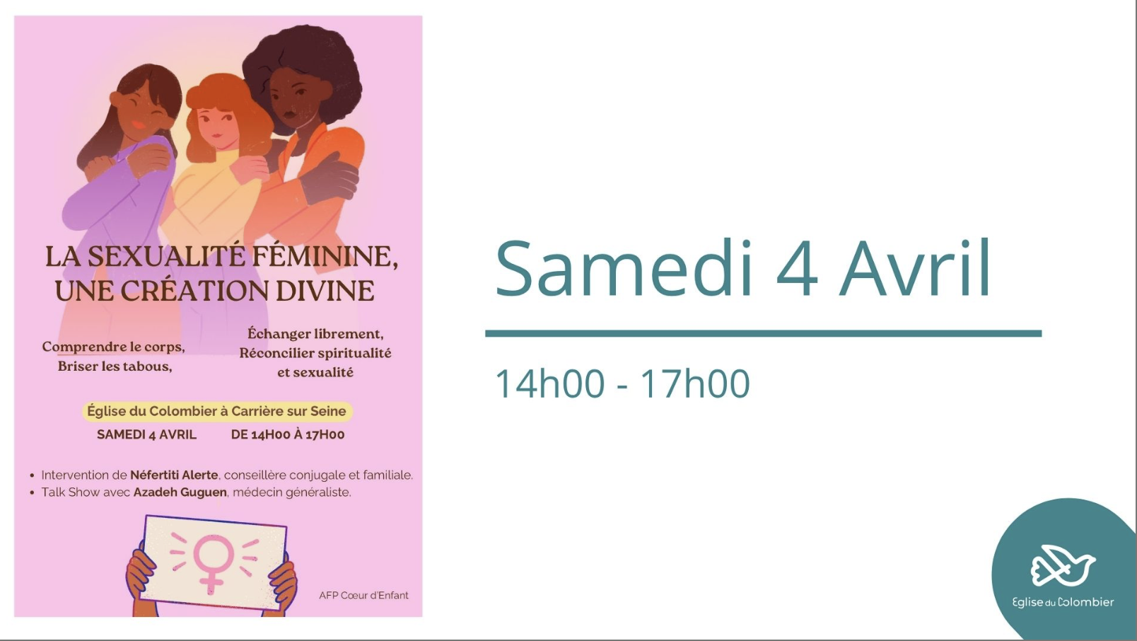 Sexualité  féminine, une création divine